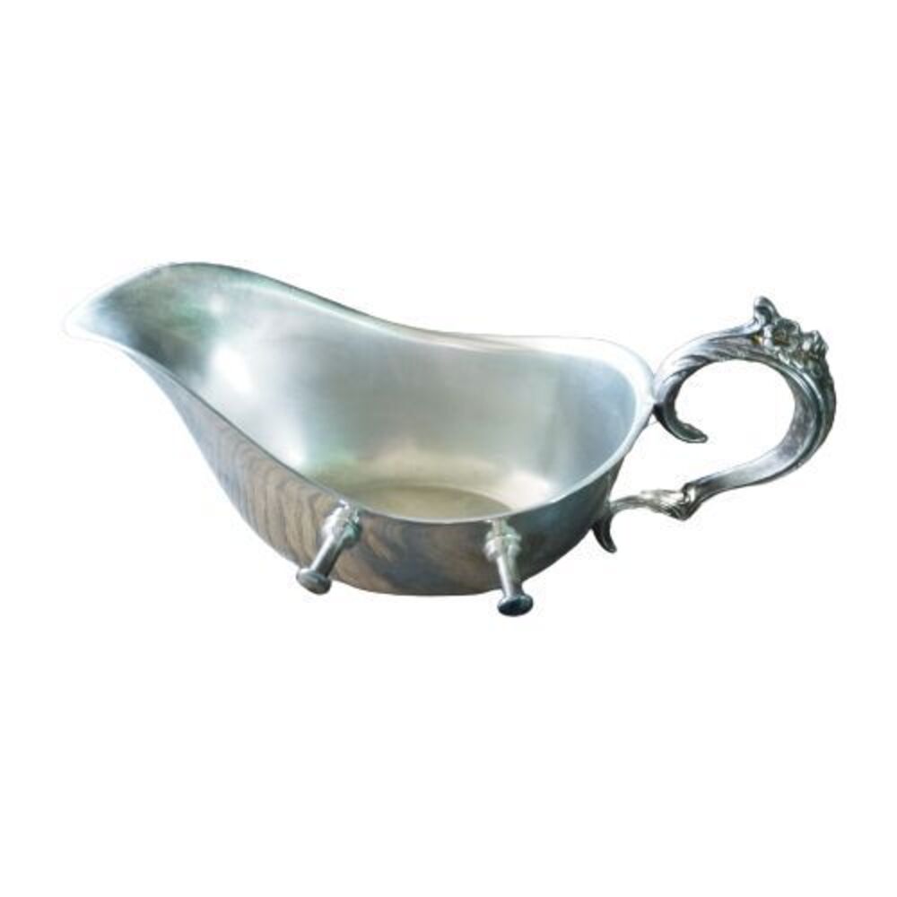 Victorian Silver Plate Gravy Boat